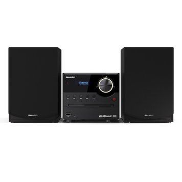 Мікросистема Sharp Micro Sound System Black (XL-B517D(BK)) [617148]