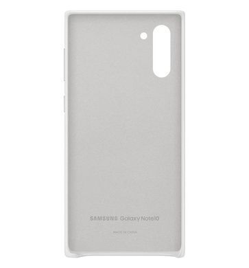 Чохол-накладка Samsung Leather Cover для Samsung Galaxy Note10 SM-N970 White (EF-VN970LWEGRU) [600952]