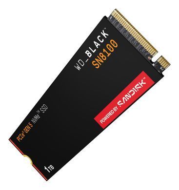 Твердотільний запам&rsquo;ятовувальний пристрій накопичувач (SSD) G5 M.2 1TB BLACK SN8100 SANDISK (WDS100T1X0M) [501438]