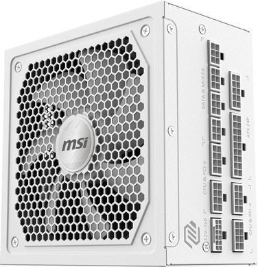 Блок живлення MSI 1000W (MAG A1000GL PCIE5 White) [617846]