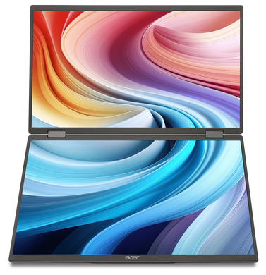 Монiтор 15.6" Acer Dual Portable PD163QTbmiuux Black (UM.ZP3EE.011) [203242]