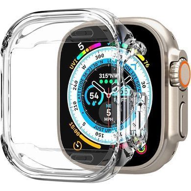 Чохол-накладка Spigen для Apple Watch Ultra (49mm), Ultra Hybrid, Crystal Clear (ACS05459) [108159]