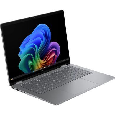 Ноутбук HP OmniBook X Flip x360 14-fk0001ua 14" WUXGA IPS Touch, AMD AI 7 350, 32GB, F1TB, UMA, Win11, сірий (C3US9EA) [111369]