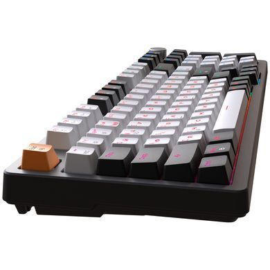 Клавіатура GamePro Red з Hot-Swap RGB Black (MK170B) [606060]