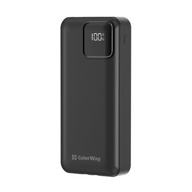 Універсальна мобільна батарея ColorWay Optimal Power 20000mAh Black (CW-PB200LPB5BK-PDD) [618545]