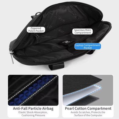 Сумка Tigernu T-L5239 15.6" Black Grey (T-L5239GR) [800151]