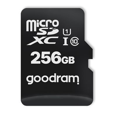 Memory card Secure Digital Micro256Gb GoodRAM UHS-I (class 10) + Adapter (M1AA-2560R12) [405713]