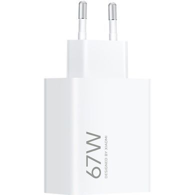 Зарядний пристрій Xiaomi 67W HyperCharge USB-A White (BHR07SKEU) [620223]