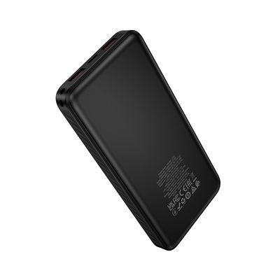 Зовнішній акумулятор HOCO J154 Victorious 22.5W+PD20W fully compatible power bank(10000mAh) Black (6942007660747) [806632]