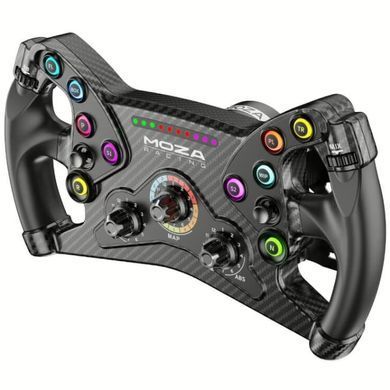 Кермо MOZA Racing KS Steering for PC, 30см., 10кн., RGB (RS047_Moza) [402495]