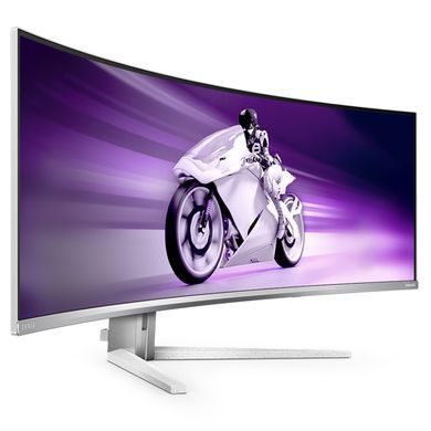 Монітор TFT 48.8" Philips 49M2C8900L, QD-OLED 5120x1440, вигн., 2xHDMI, DP, USB-C, USB-hub, HAS, кол (49M2C8900L/00) [400512]