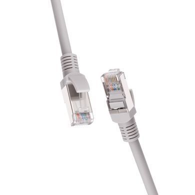 Патч-корд 2E САТ 6, FTP, 3м, 26AWG, RJ45, 7/0.16, Cu, LSZH, сірий (2E-PC6CU-FTP3LSZH-GRY) [109891]