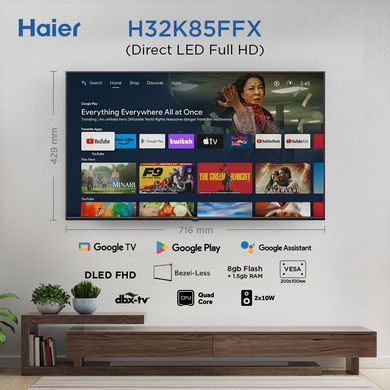 LED-телевізор Haier (H32K85FFX) [203047]
