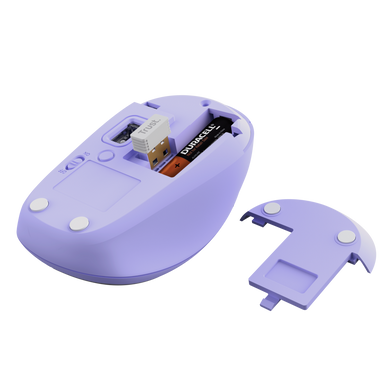Комп'ютерна миша TRUST Yvi+Compact Multi-Purple (25583) [301611]