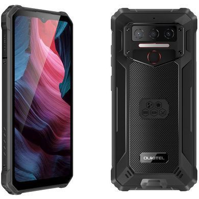 Смартфон Oukitel WP23 pro 6.52"HD+ /8GB/128GB / T606 /10600mAh /13+5Мп/ IP69K /NFC Black (6931940776677) [400668]