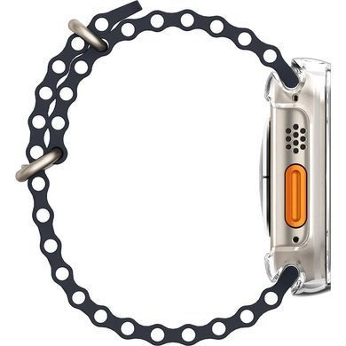 Чохол-накладка Spigen для Apple Watch Ultra (49mm), Ultra Hybrid, Crystal Clear (ACS05459) [108159]
