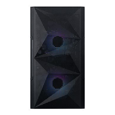 Корпус Prologix E113 Tempered Glass&Mesh Black (E113 Black) [612895]