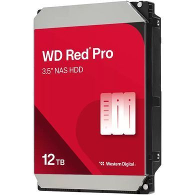 HDD 12Tb, WD Red Pro, 256M, 7200RPM,SATA III (WD121KFBX) [404607]
