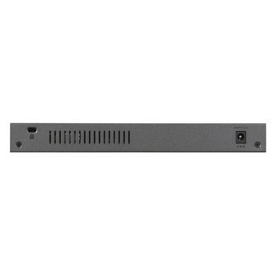 Комутатор NETGEAR GS110TP 8xGE PoE, 2xSFP, 55Вт, Керований L2 (GS110TP-300EUS) [15003]