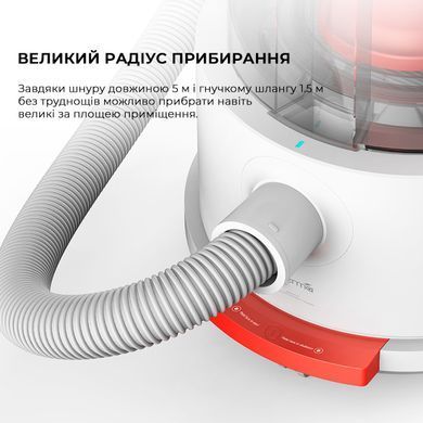 Пилосос Deerma Vacuum Cleaner (Wet and Dry) (TJ200) [610543]