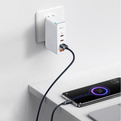 Кабель Baseus Crystal Shine Series Fast Charging Data Cable USB to Type-C 100W 2m Black (CAJY000501) [803295]