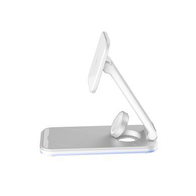 Бездротовий зарядний пристрій Proove Energy Fold 3in1 15W White (WSEF15010002) [603332]