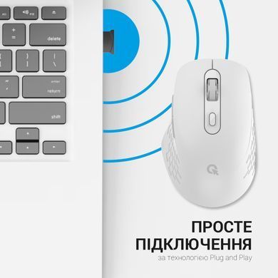 Миша бездротова OfficePro White (M230W) [606685]