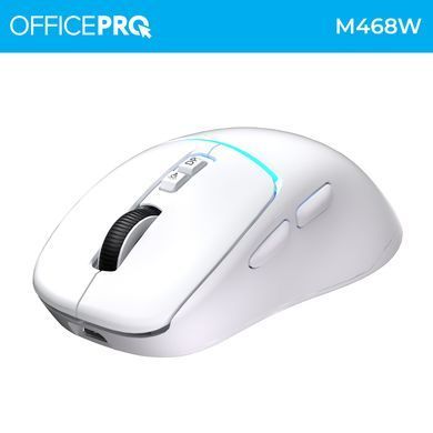Миша бездротова OfficePro White (M468W) [615521]