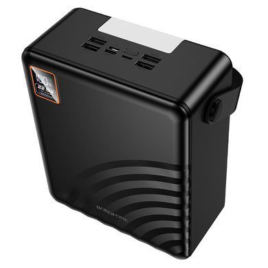 Зовнішній акумулятор BOROFONE BJ85 Myriad 22.5W+PD20W+light power bank(100000mAh) Black (6941991125560) [806637]