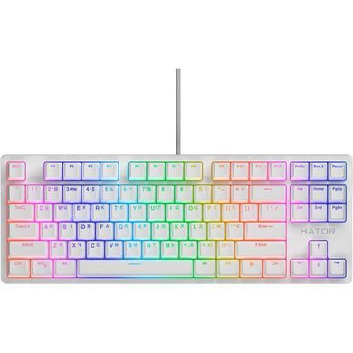 Клавіатура Hator Rockfall 2 Mecha TKL Orange White (HTK-521) [605991]