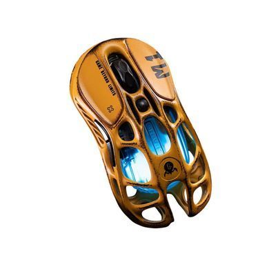 Миша GravaStar Mercury M1 Pro, magnesium alloy body, BT/WL/USB-A, RGB, Battle-Worn Yellow (GSM1PRO_YLW) [114369]