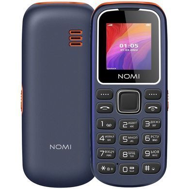 Мобiльний телефон Nomi i1441 Dual Sim Blue (i1441 Blue) [611563]