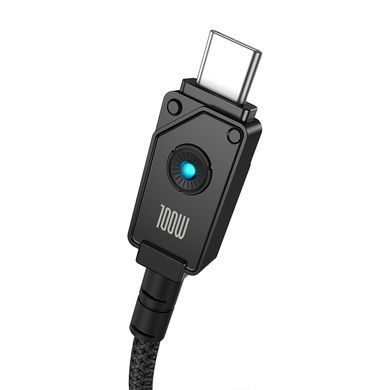 Кабель Baseus Unbreakable Series Fast Charging Data Cable Type-C to Type-C 100W 1m Cluster Black (P10355800111-00) [802529]
