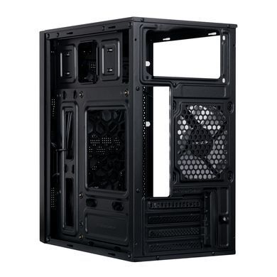 Корпус Prologix E113 Tempered Glass&Mesh Black (E113 Black) [612895]