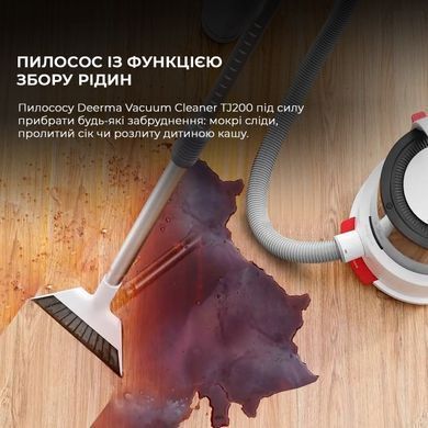 Пилосос Deerma Vacuum Cleaner (Wet and Dry) (TJ200) [610543]