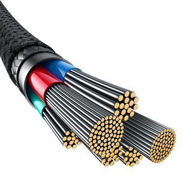 Кабель Baseus Unbreakable Series Fast Charging Data Cable Type-C to Type-C 100W 1m Cluster Black (P10355800111-00) [802529]