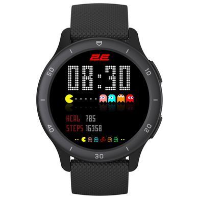 Смарт-годинник 2E Motion GT2 47мм, 1.32", 360x360, BT 5.2, Чорний (2E-CWW21BK) [108702]