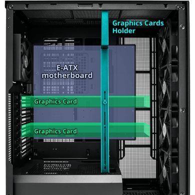 Корпус FSP без БЖ E-ATX Black (U500-B) [402948]