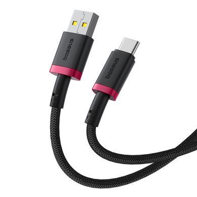 Кабель Baseus Dura Series Fast Charging Cable USB to Type-C 60W 1m Red+Black (P10377802U01-01) [804361]