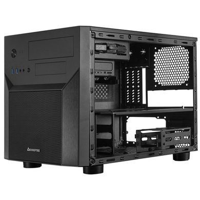Корпус Chieftec MESH PRO CUBE, без БЖ, 2xUSB3.0, mATX, Black (CI-02B-OP) [403284]