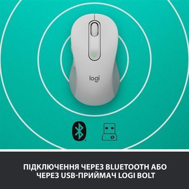 Миша бездротова Logitech Signature M650 L Off-White (910-006238) [606440]