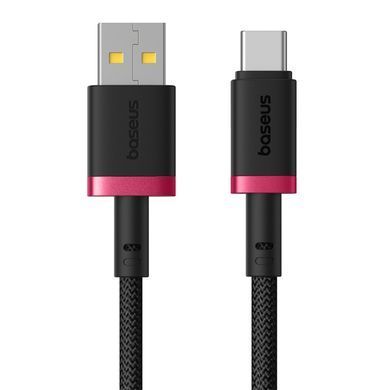 Кабель Baseus Dura Series Fast Charging Cable USB to Type-C 60W 1m Red+Black (P10377802U01-01) [804361]