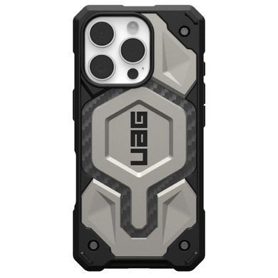 Чохол-накладка Urban Armor Gear Magsafe для Apple iPhone 16 Pro Monarch Pro Titanium (114456113636) [614845]