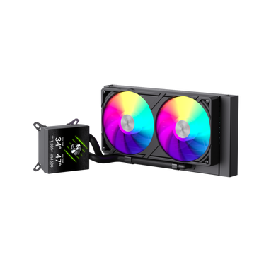 Кулер для процесора GAMEMAX (GLACIER 240 LCD BK) [305479]