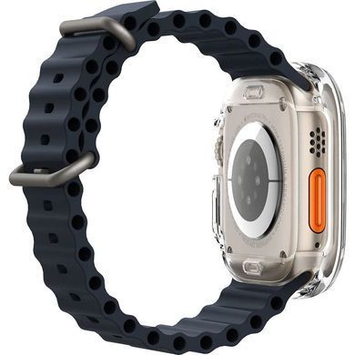 Чохол-накладка Spigen для Apple Watch Ultra (49mm), Ultra Hybrid, Crystal Clear (ACS05459) [108159]