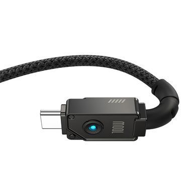 Кабель Baseus Unbreakable Series Fast Charging Data Cable Type-C to Type-C 100W 1m Cluster Black (P10355800111-00) [802529]