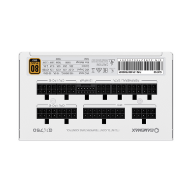 Блок живлення GAMEMAX (GX-750 PRO WH (ATX3.0 PCIe5.0)) [303191]