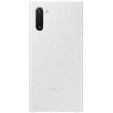 Чохол-накладка Samsung Leather Cover для Samsung Galaxy Note10 SM-N970 White (EF-VN970LWEGRU) [600952]