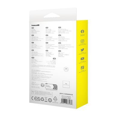 Кабель Baseus Unbreakable Series Fast Charging Data Cable Type-C to Type-C 100W 1m Cluster Black (P10355800111-00) [802529]