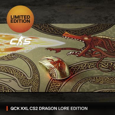 Ігрова поверхня SteelSeries Qck XXL CS2 Edition (Dragon Lore) (63448) [403545]